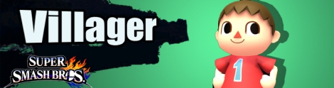 Banner Villager Nr 9 - Super Smash Bros series