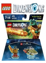 /Chima Cragger - LEGO Dimensions Fun Pack 71223 in Doos voor Nintendo Wii U