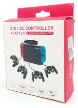GameCube Controller-adapter voor Wii U Third Party in Doos Nieuw voor Nintendo Wii U