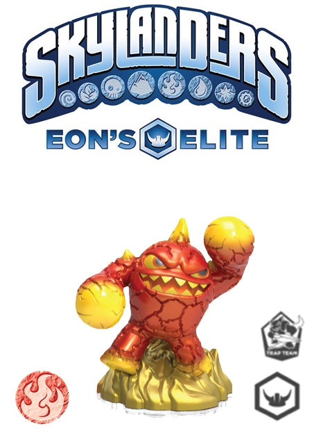 Boxshot Eruptor - Skylanders Eon’s Elite Character