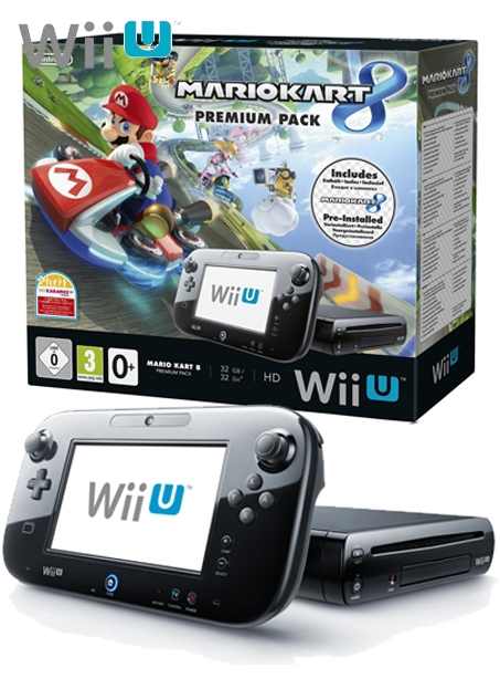 sticker Charles Keasing Beweren Nintendo Wii U 32GB Premium Pack - Mario Kart 8 Edition - Wii U Hardware  All in 1!