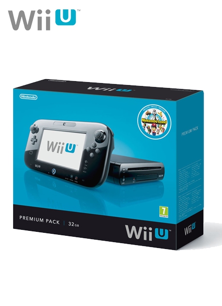 Boxshot Nintendo Wii U 32GB Premium Pack - Zwart