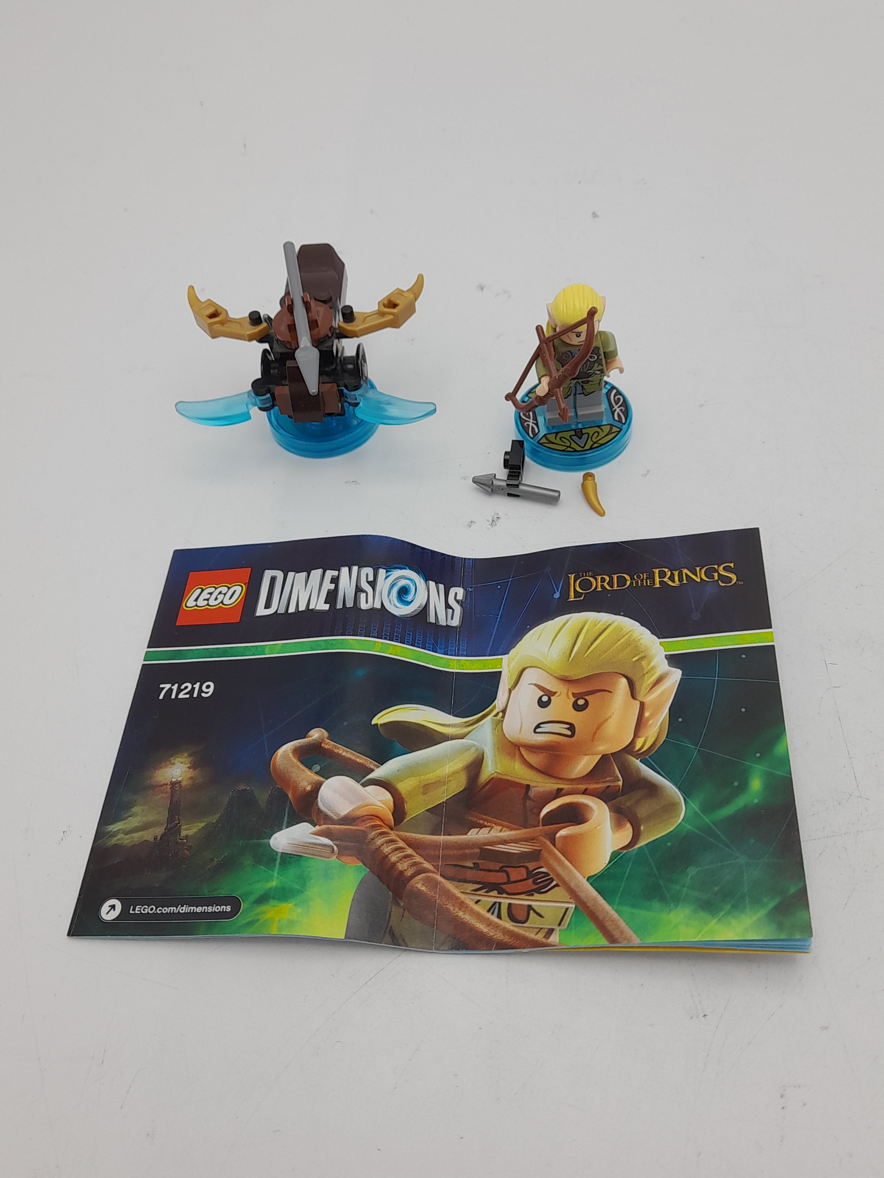Foto van The Lord of the Rings Legolas - LEGO Dimensions Fun Pack 71219 in Doos