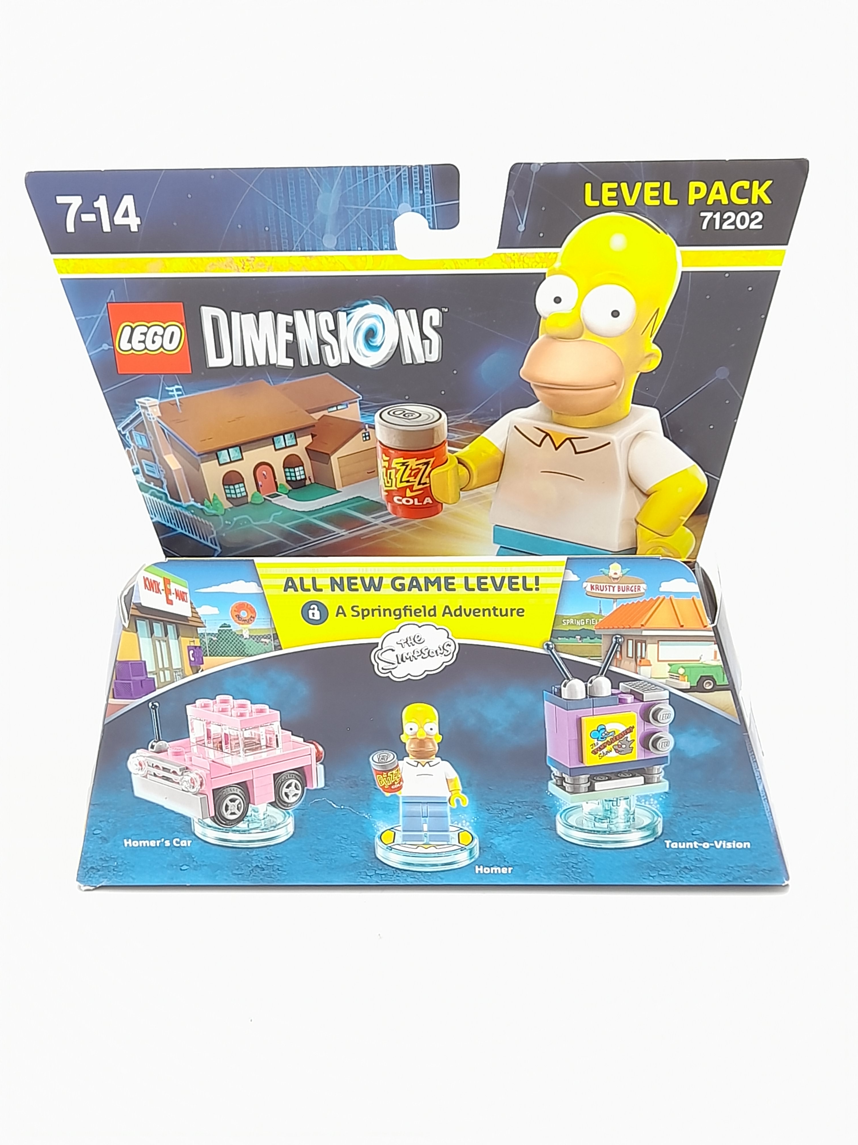 Foto van Simpsons - LEGO Dimensions Level Pack 71202 in Doos