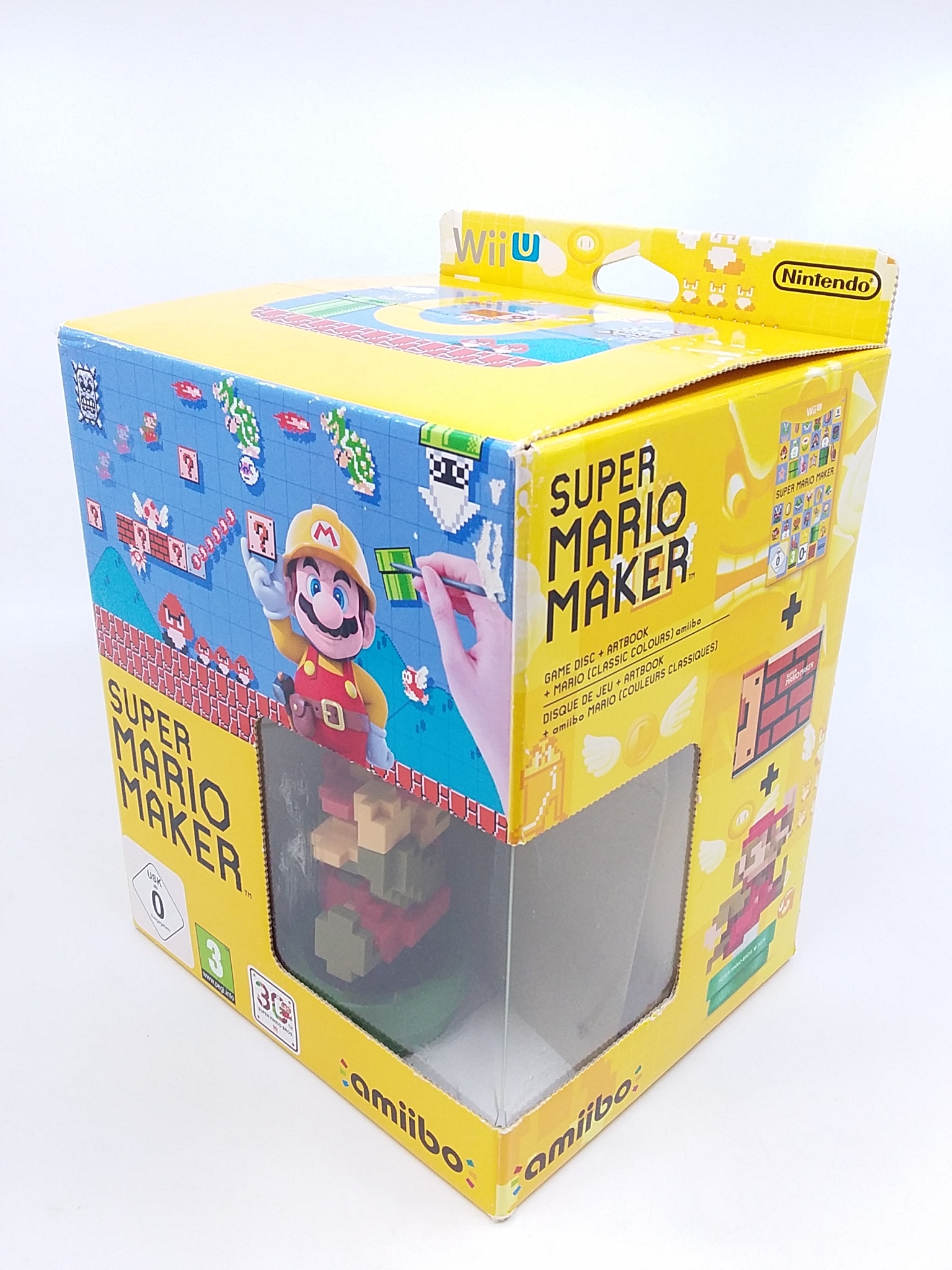 Foto van Super Mario Maker & Artbook & amiibo in Doos