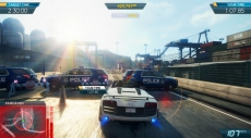 Review Need for Speed: Most Wanted U: Traditiegetrouw is ook weer de politie talrijk aanwezig om er een stokje voor te steken.