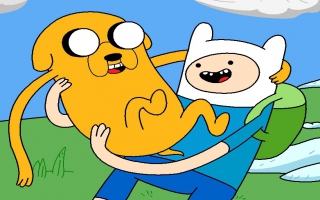 Speel als Jake, Finn en een aantal geheime Adventure Time-personages!