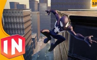 Black Suit Spider-Man - Disney Infinity 20: Screenshot