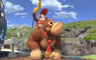Diddy Kong en zijn maatje <a href = https://www.mariowii-u.nl/Wii-U-spel-info.php?t=Donkey_Kong_Country_Tropical_Freeze>Donkey Kong</a> komen uiteraard terug in Super Smash Bros. Ultimate.