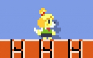 Ontgrendel een Isabelle-kostuum in <a href = https://www.mariowii-u.nl/Wii-U-spel-info.php?t=Super_Mario_Maker>Super Mario Maker</a>.