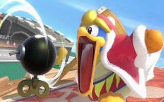 King Dedede verschijnt ook ten tonele in <a href = https://www.mariowii-u.nl/Wii-U-spel-info.php?t=Super_Smash_Bros_for_Wii_U>Super Smash Bros</a>.!