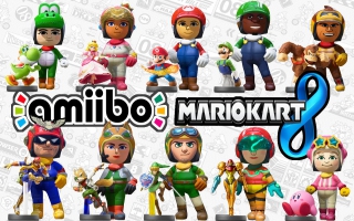 Scan een ondersteunde Amiibo om zijn of haar kostuum vrij te spelen!