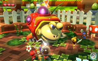 Verkleed je als Olimar en de Pikmin. Dit is je enige kans om je vrienden gevaarlijke klusjes te laten doen!