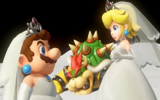 Wow, Mario... interessante kledingstijl.