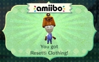 Krijg een Resetti-kostuum in Miitopia voor de 3DS.
