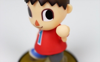 De Villager amiibo is simpel maar vrolijk!